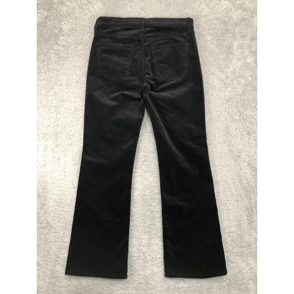 Gap Pants Womens 10P (32x28.5) Black Baby Boot Velvet Mid Rise - Picture 2 of 14